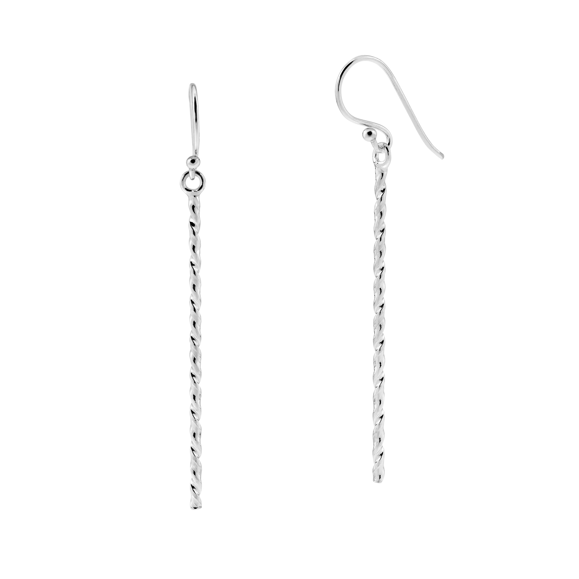 silver dangle earrings