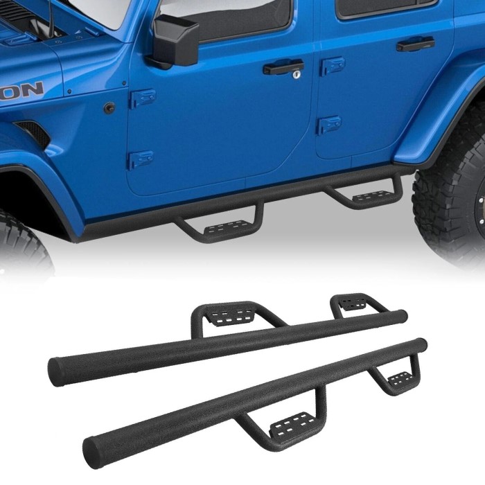 Jeep Wrangler Running Boards: Durable Protection for Off-Road