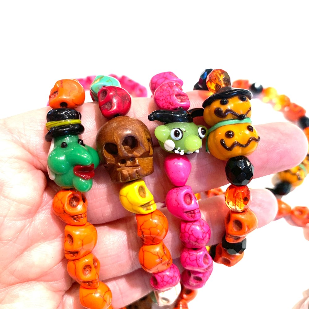 Halloween Bracelets Made from Comfortable, Durable Materials