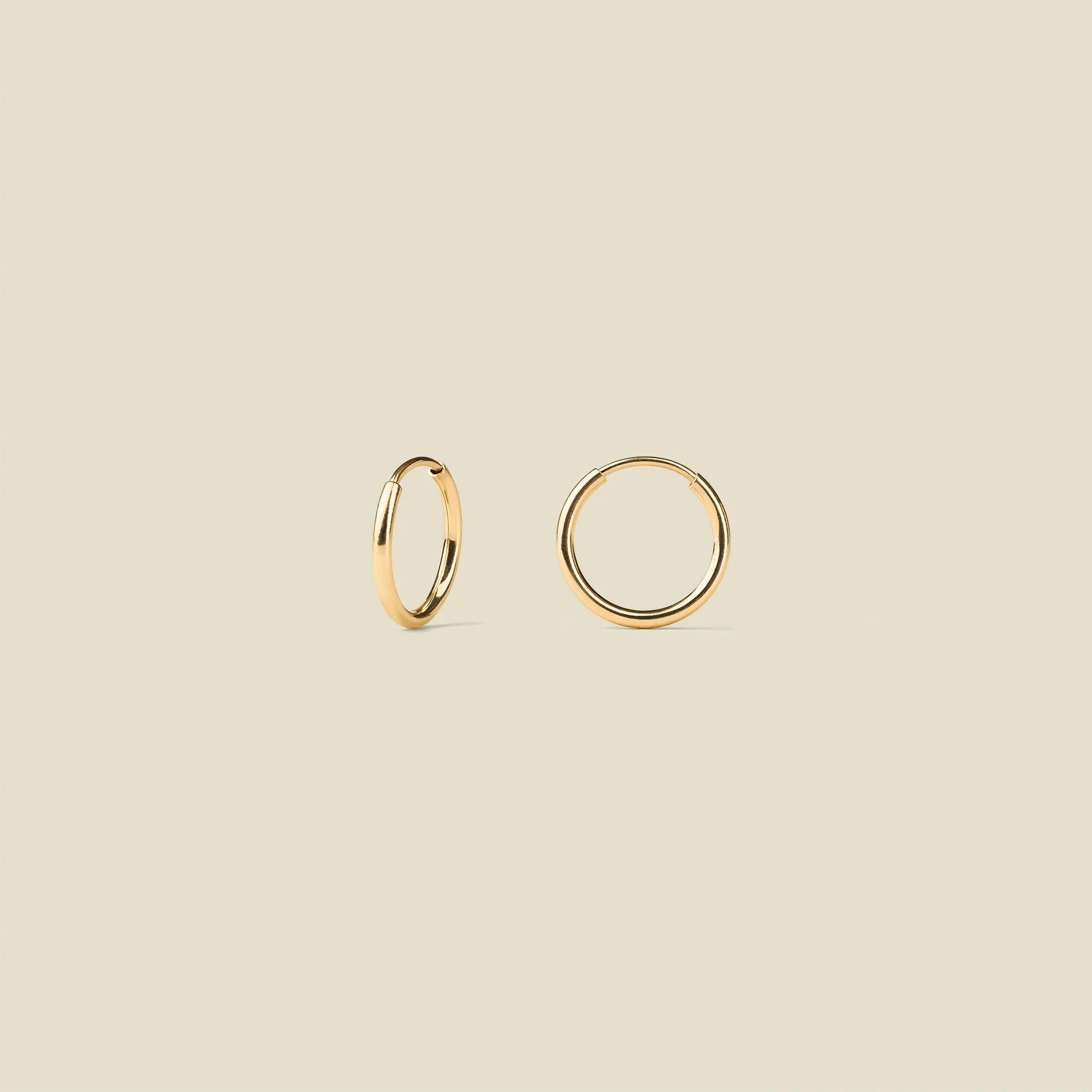 men hoop earrings