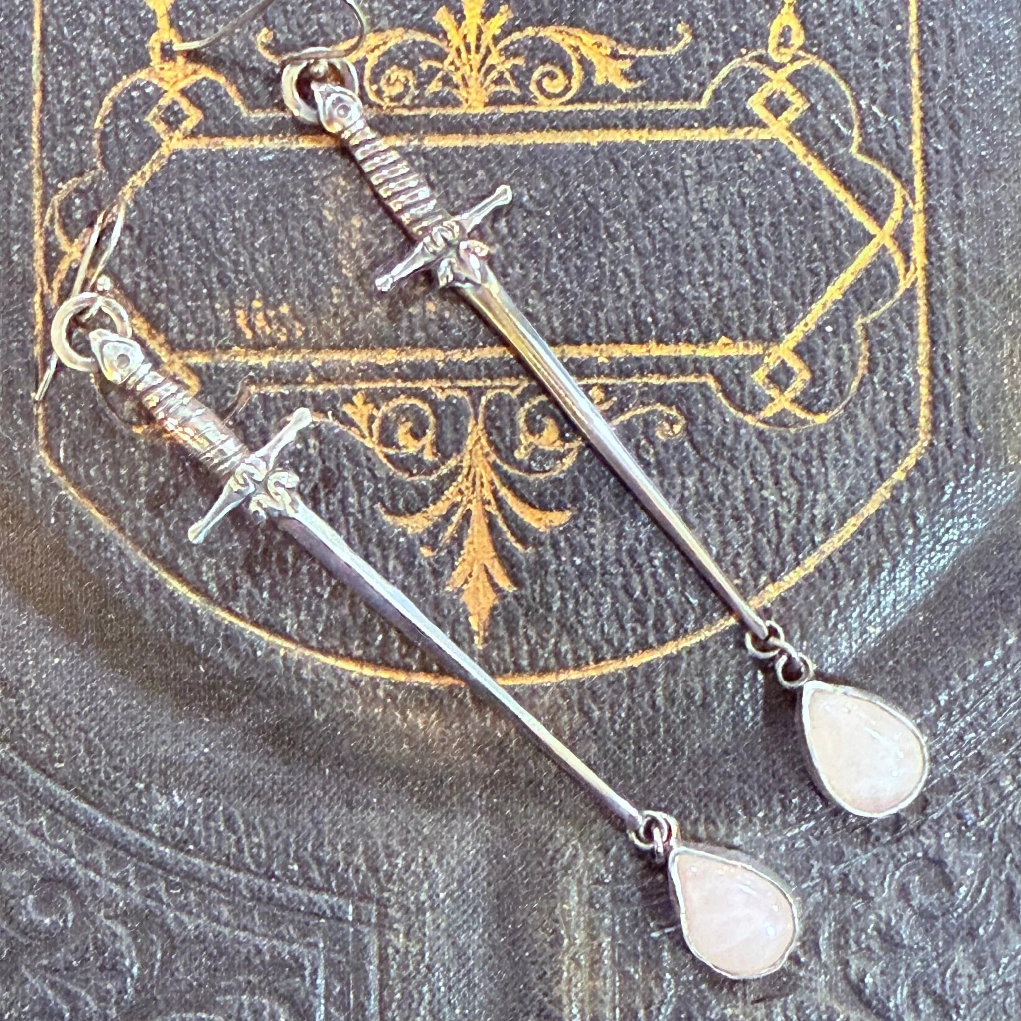 sword earrings