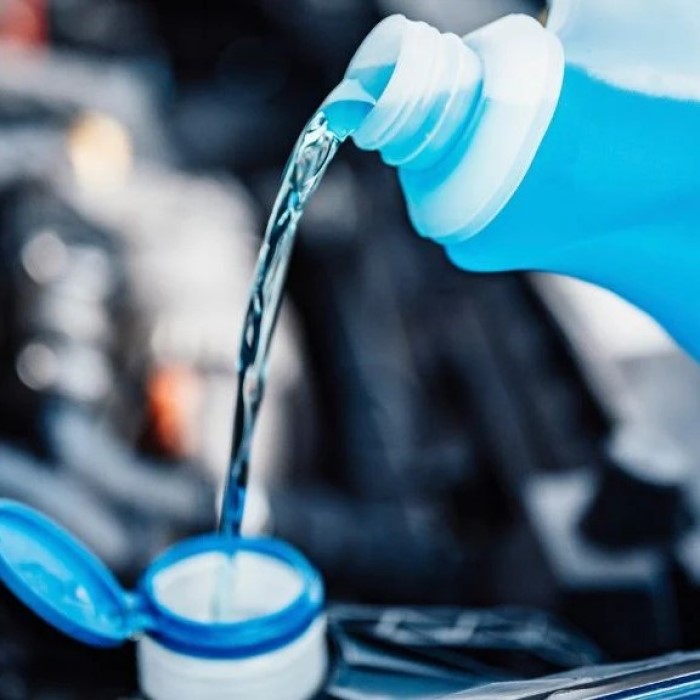blue coolant