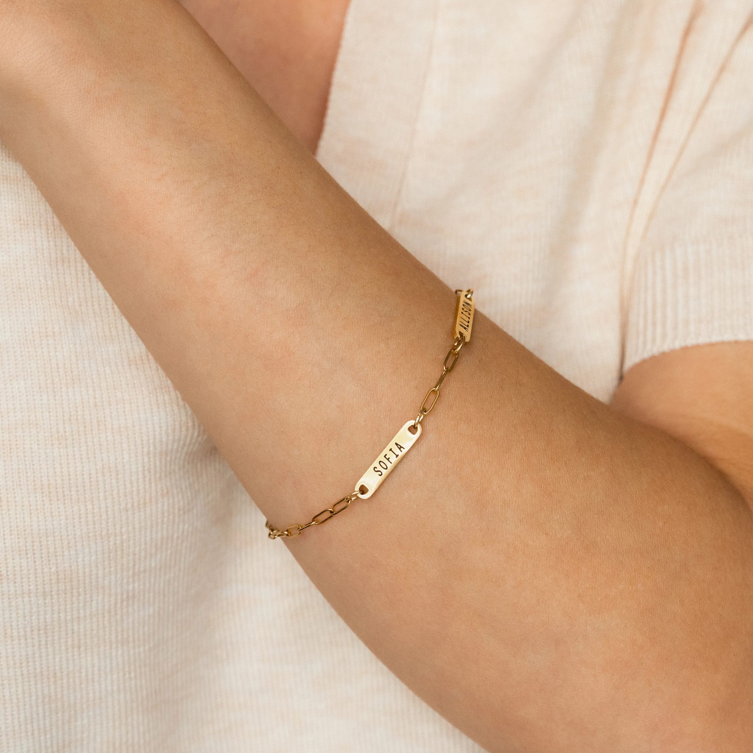 name bracelets for women