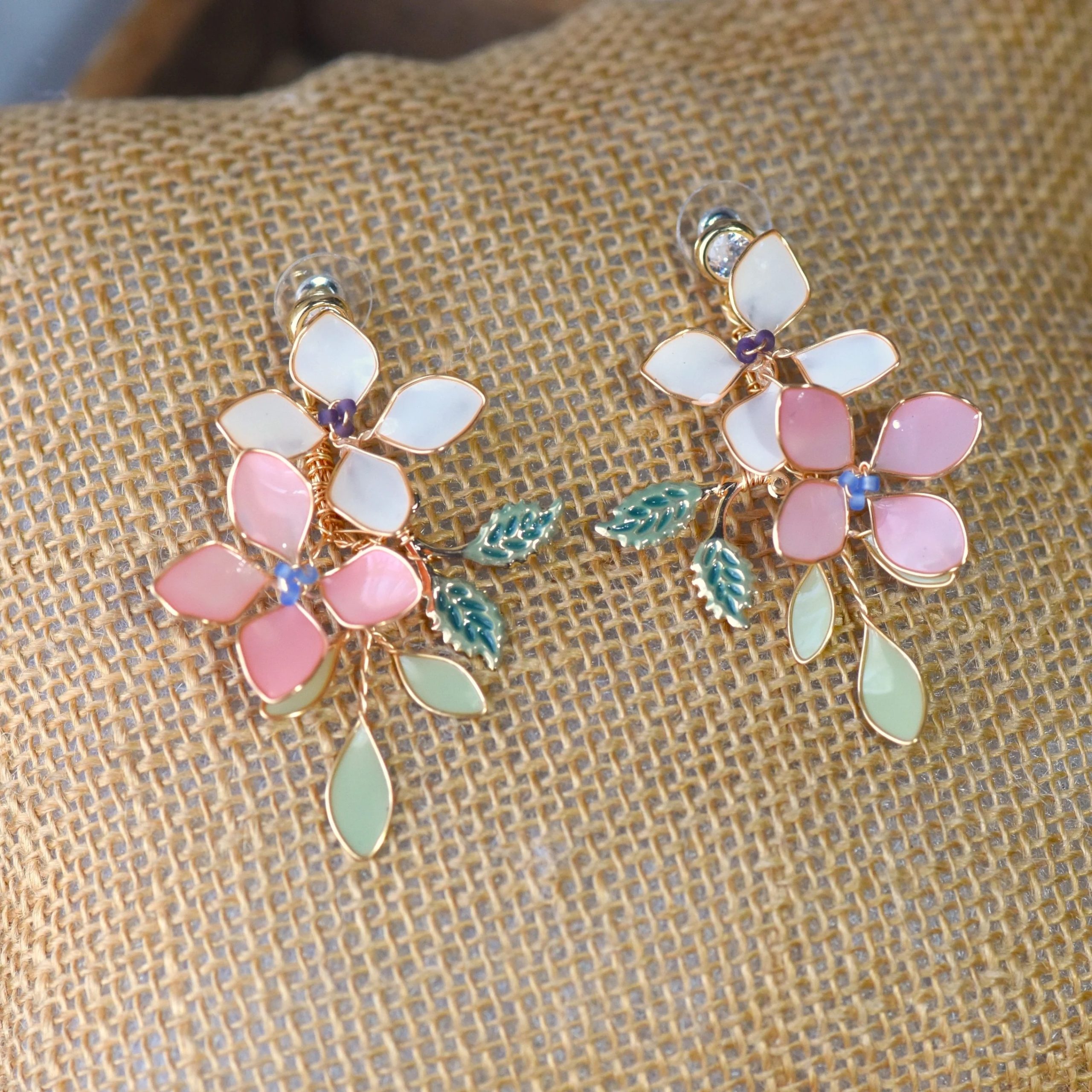 resin earrings
