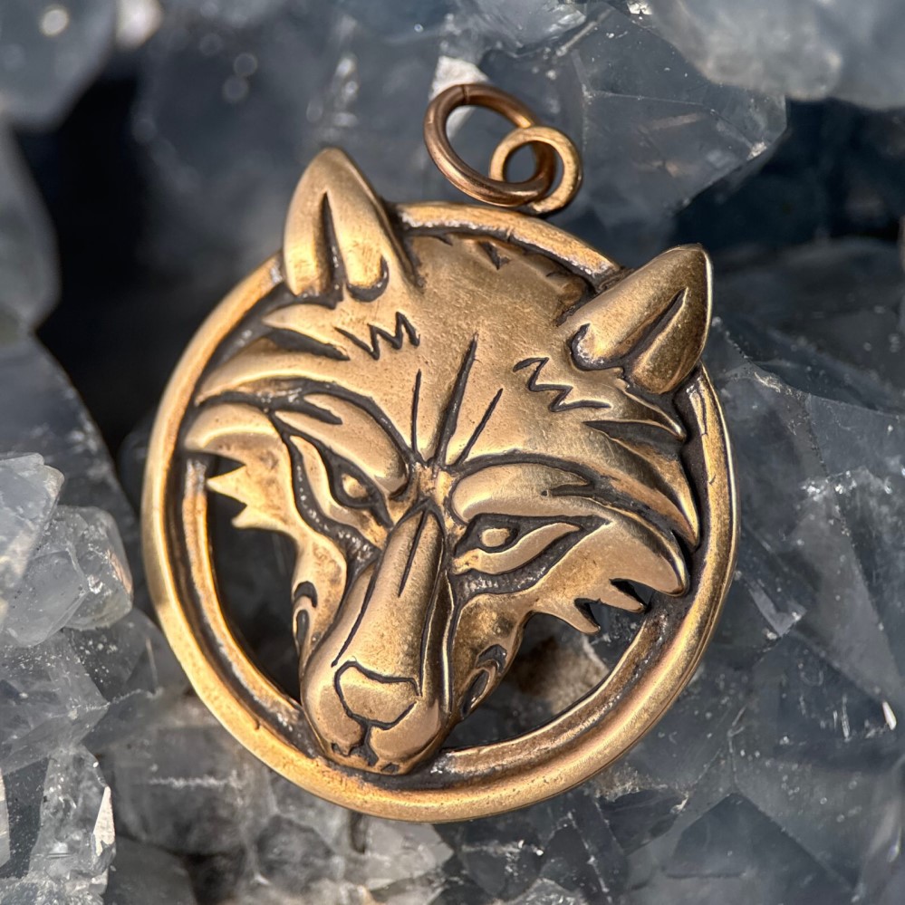 wolf pendant