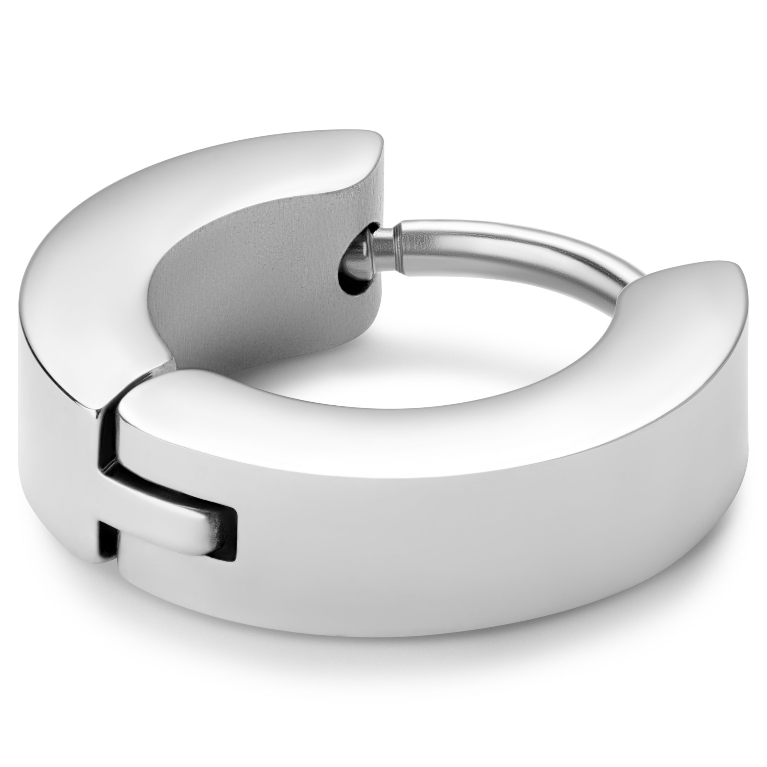 men hoop earrings