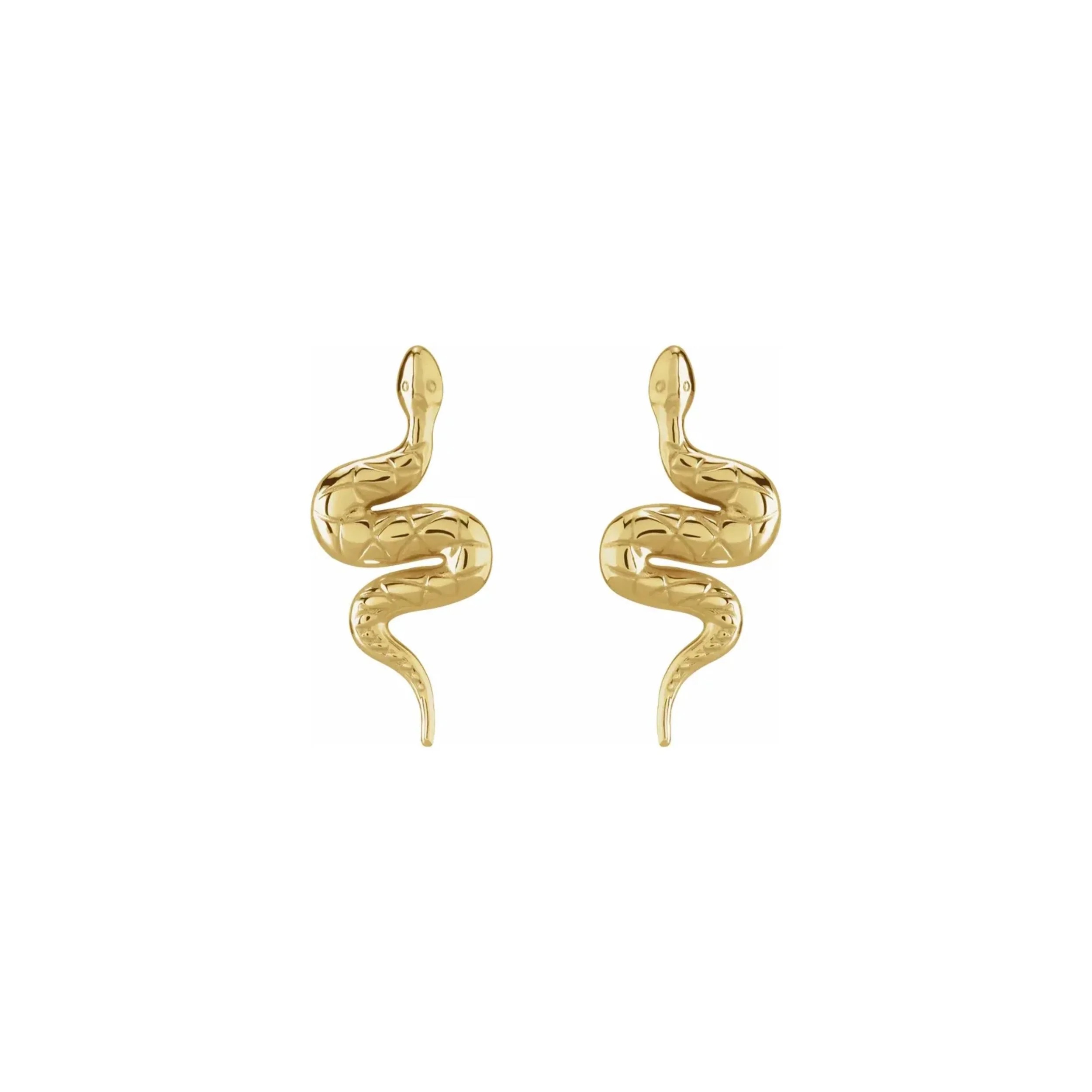 snake earrings