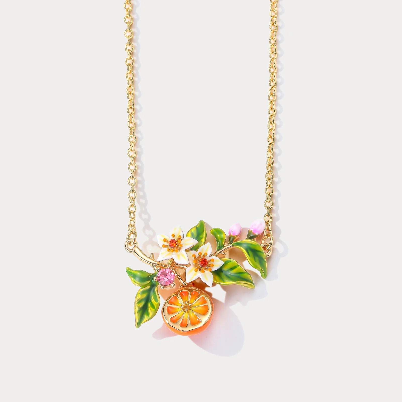 orange pendant