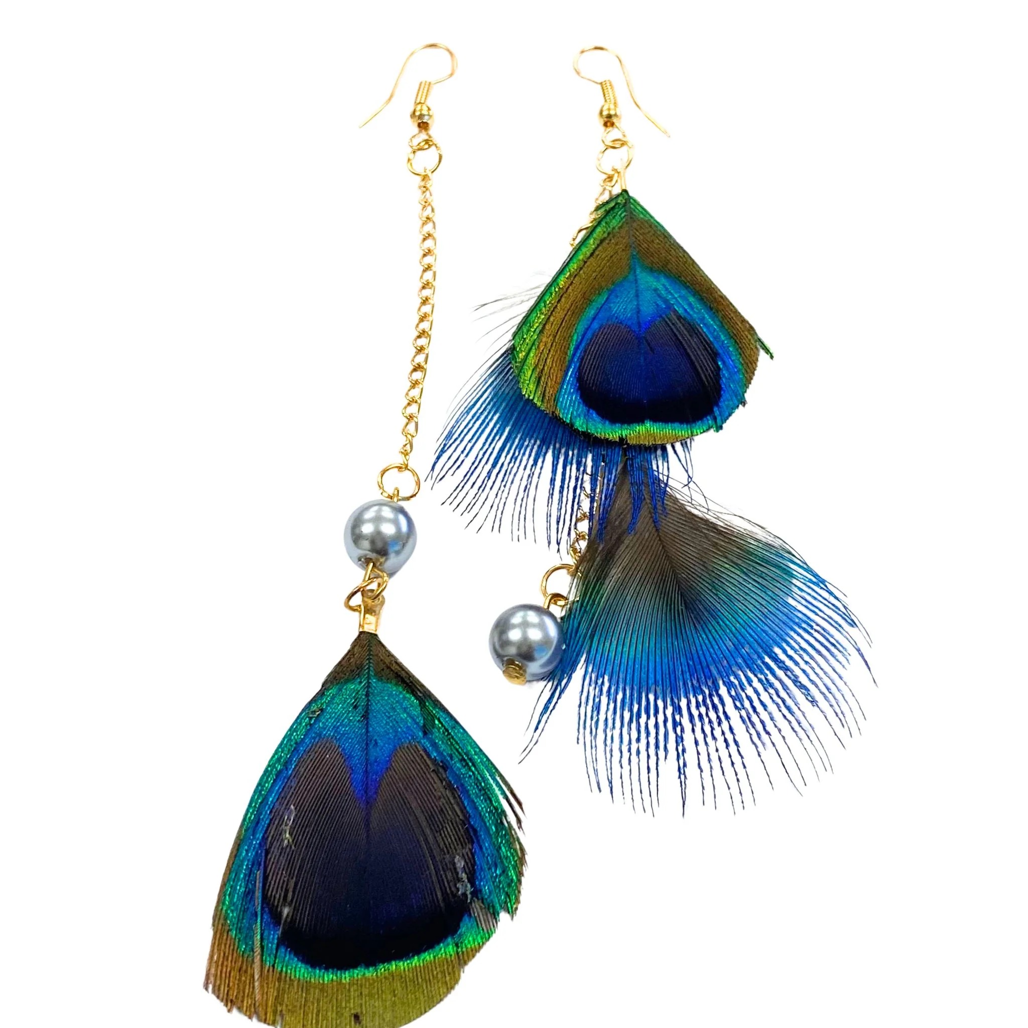 feather earrings