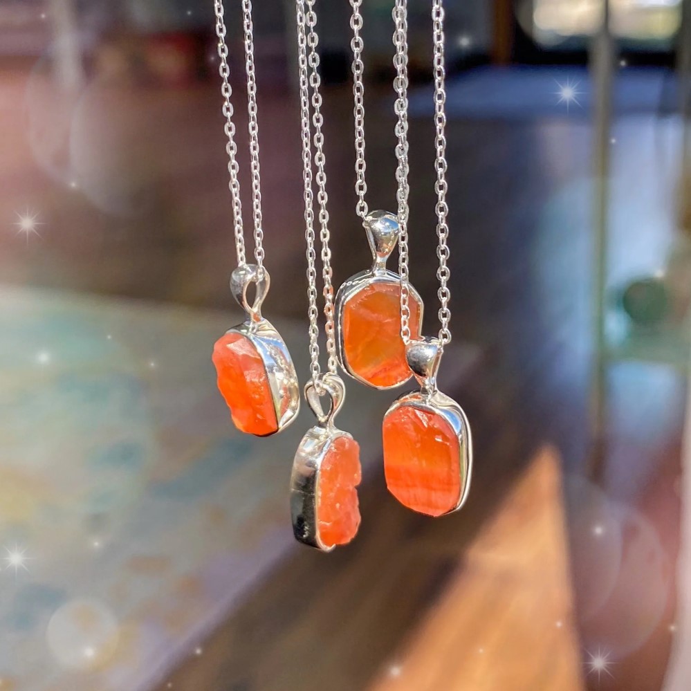 orange pendant