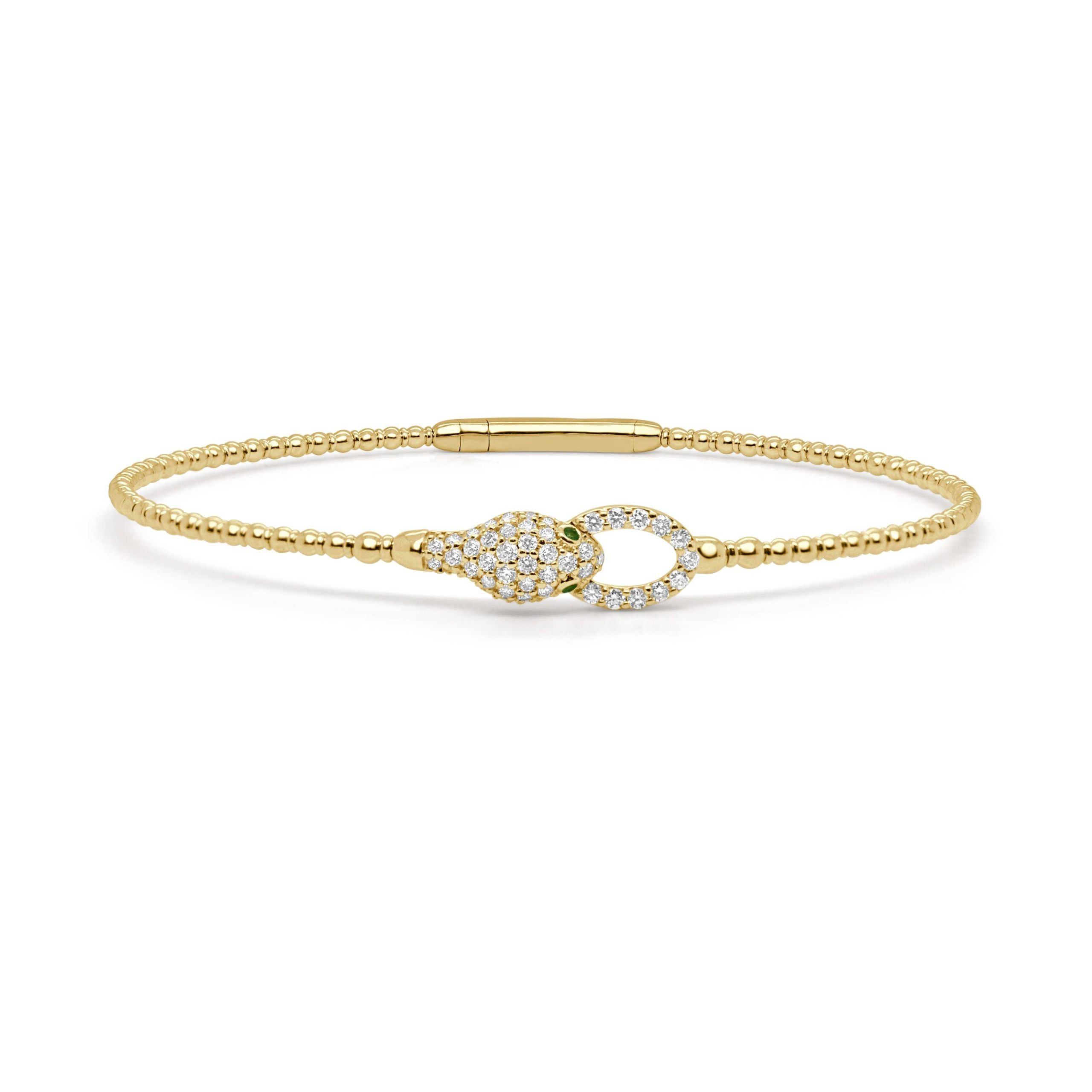 snake bangle bracelet