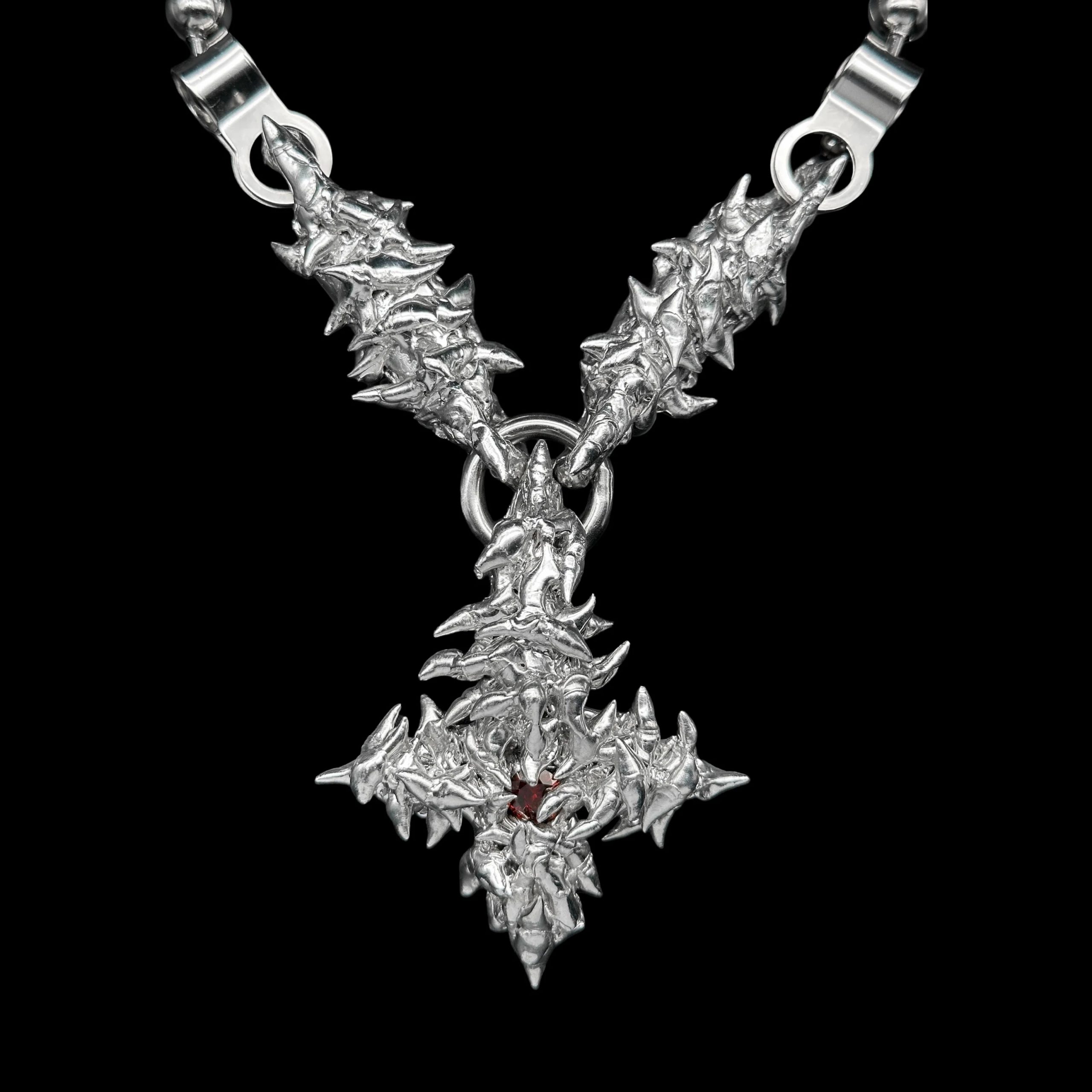 upside down cross chain