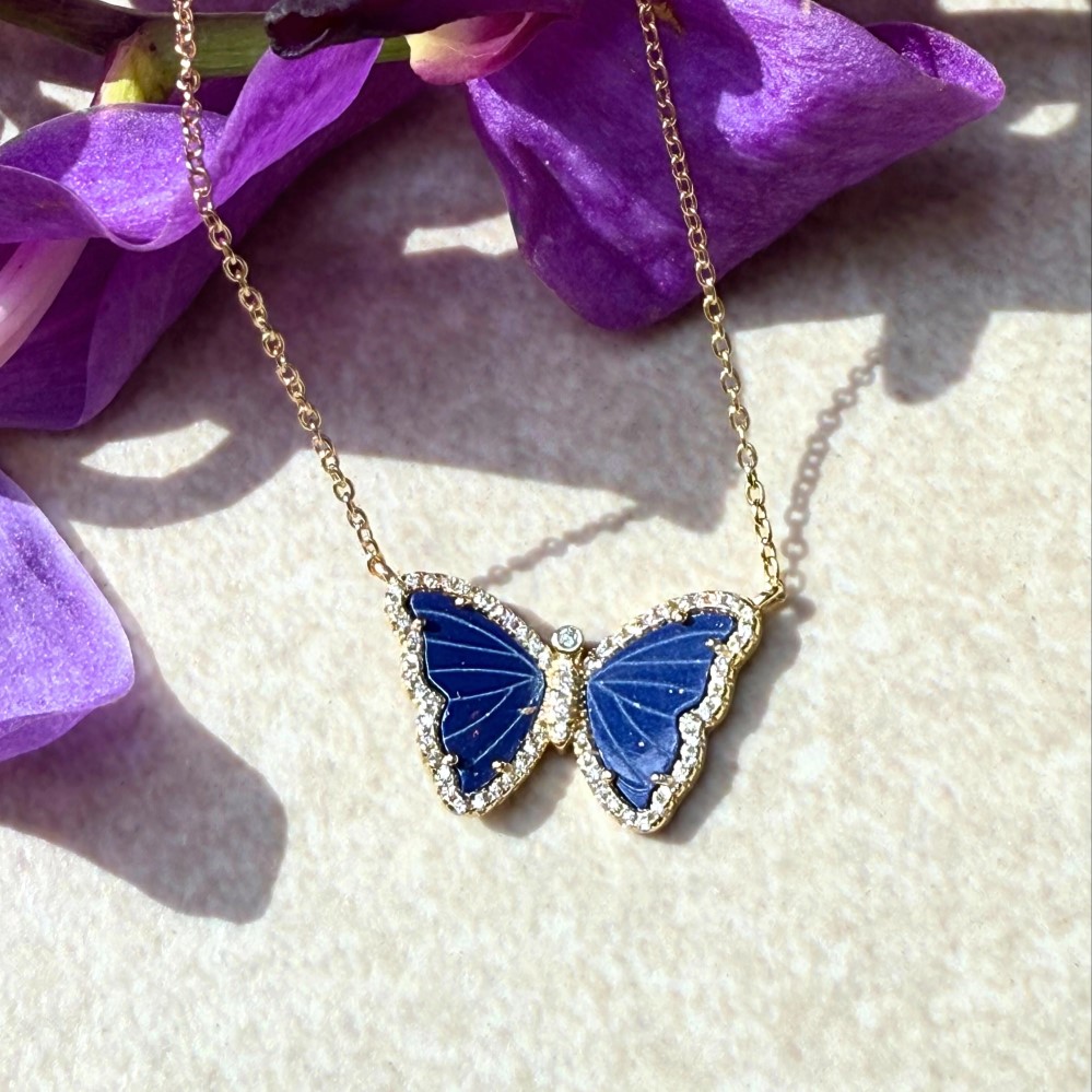 Butterfly Pendant: Keep Your Piece Sparkling and Tangle-Free