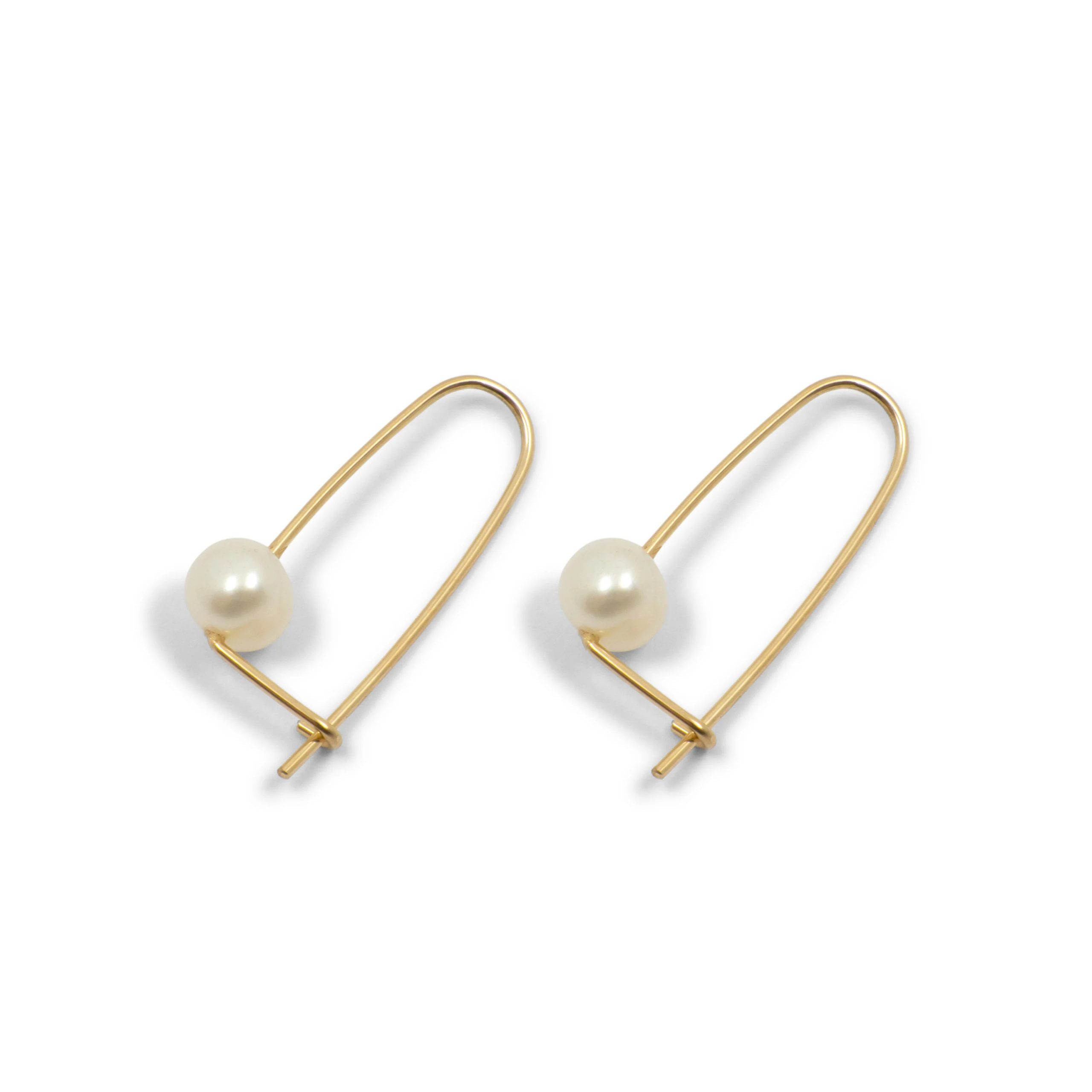 safety pin earrings