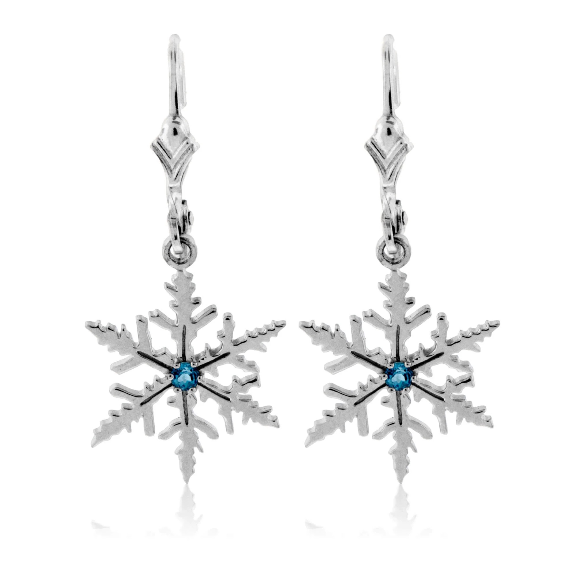 silver dangle earrings