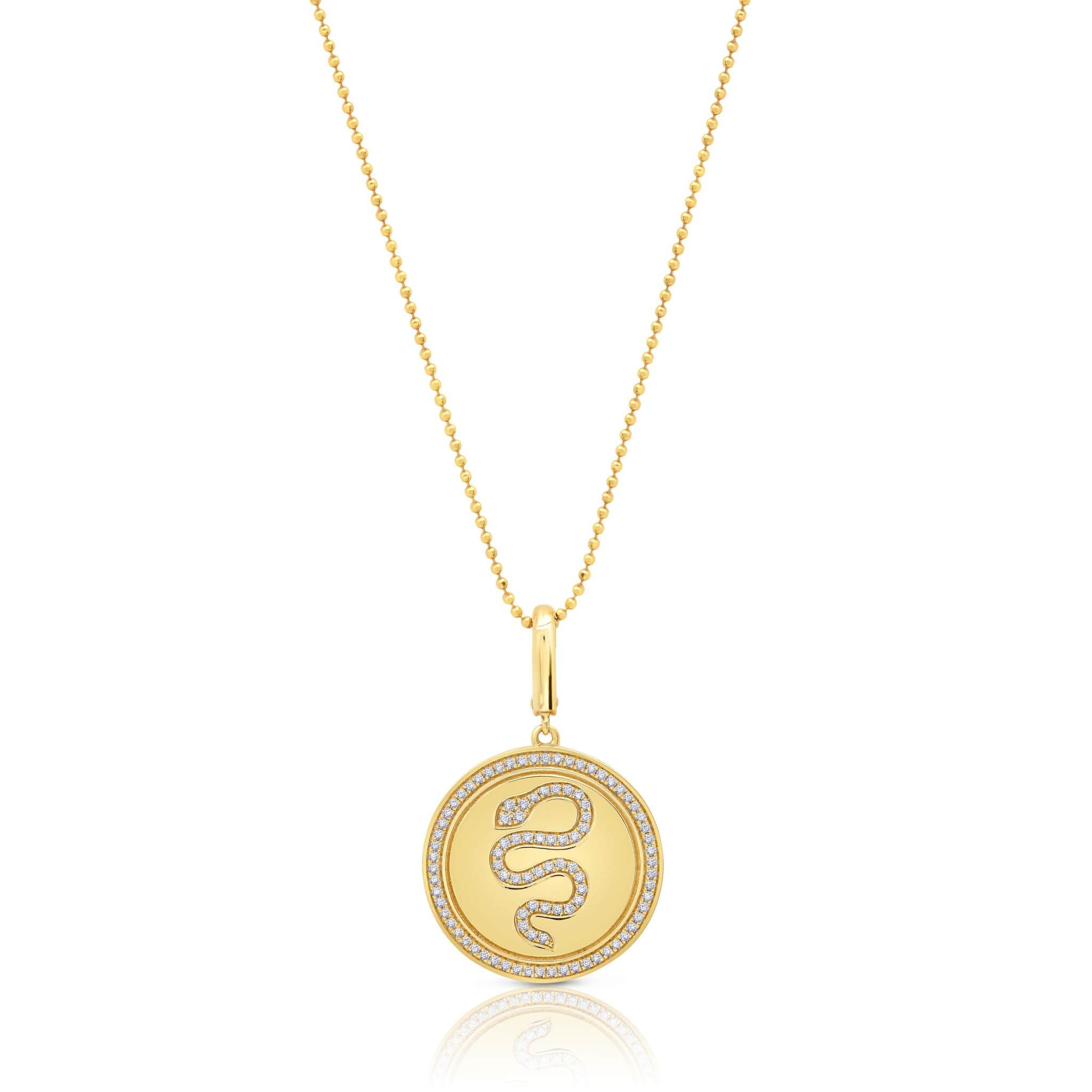 circle chain pendant