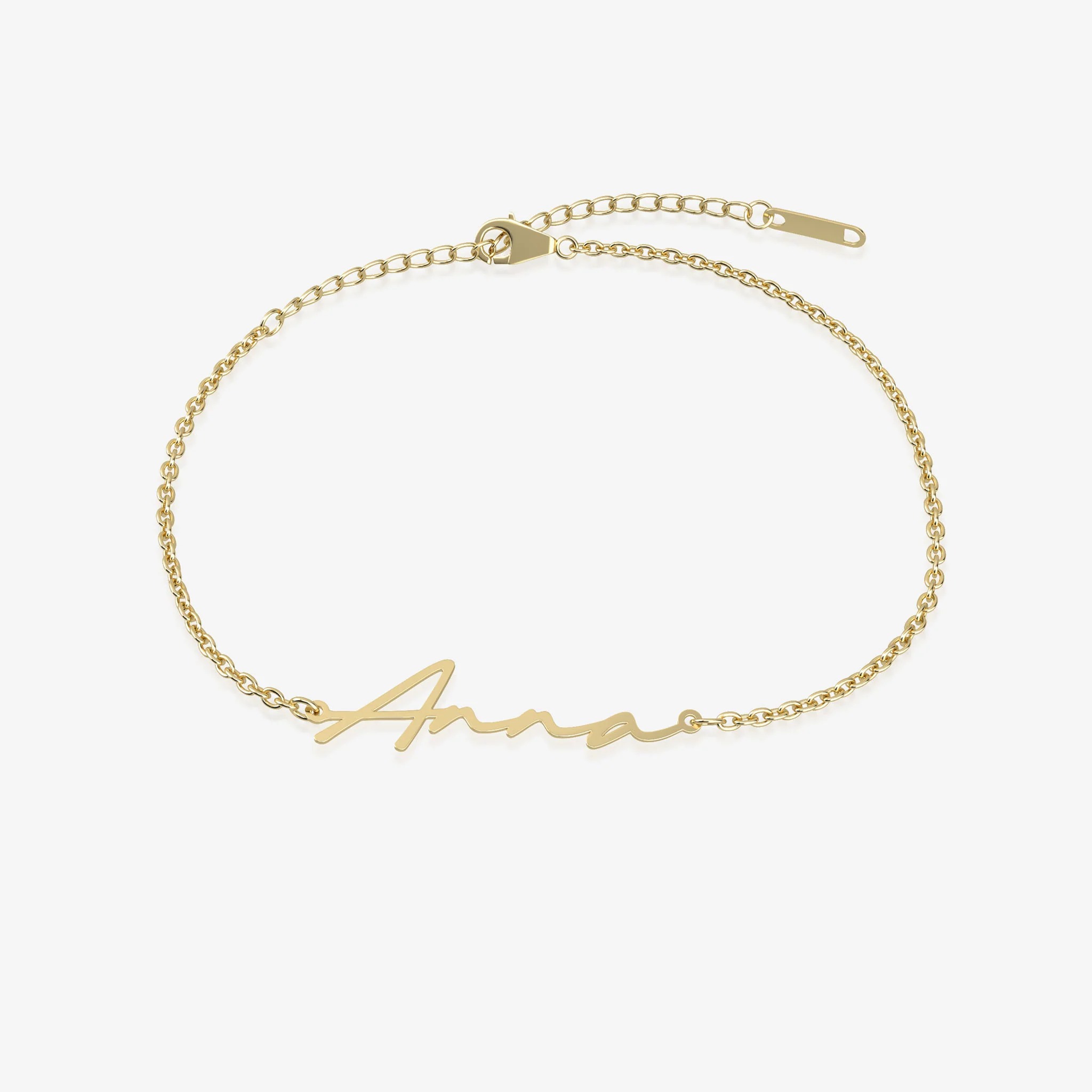 name bracelets for women
