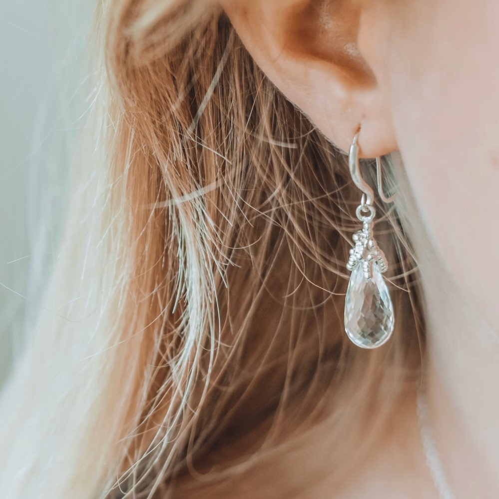 crystal earrings