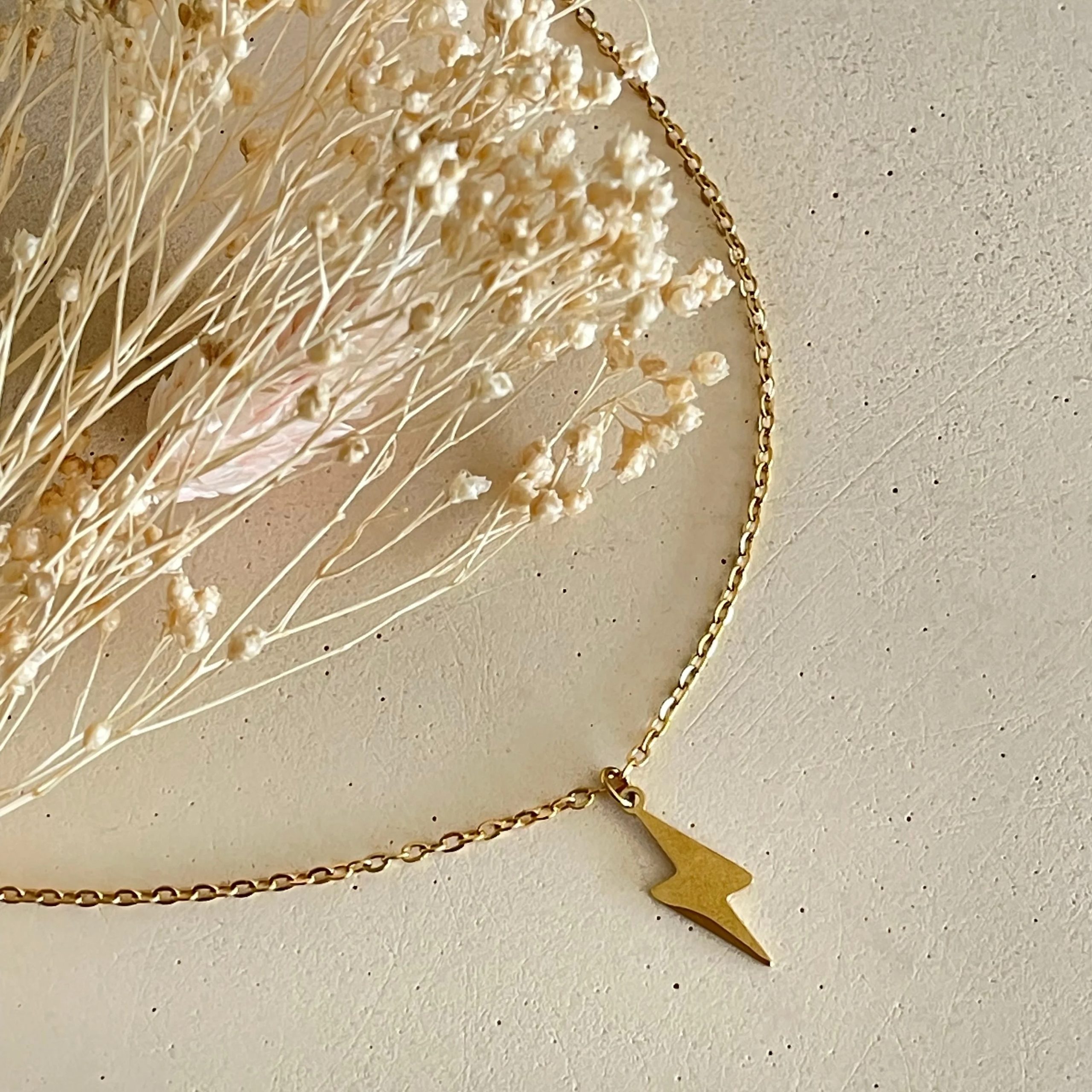 lightning bolt pendant