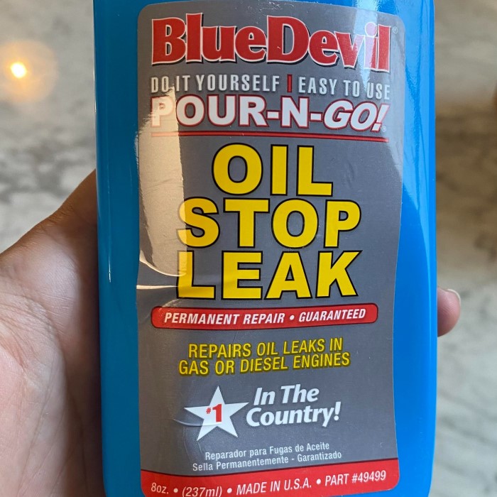stop leak oil