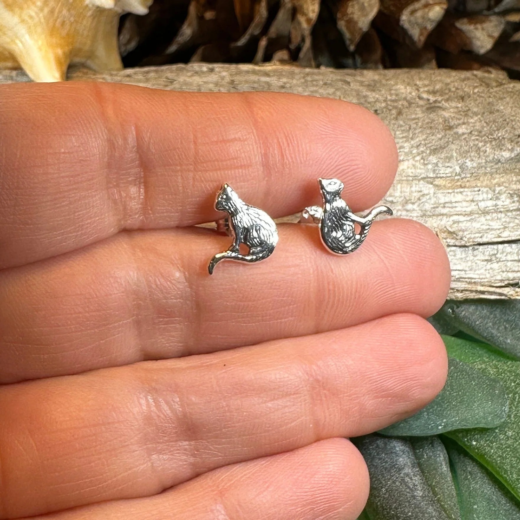 cat earrings
