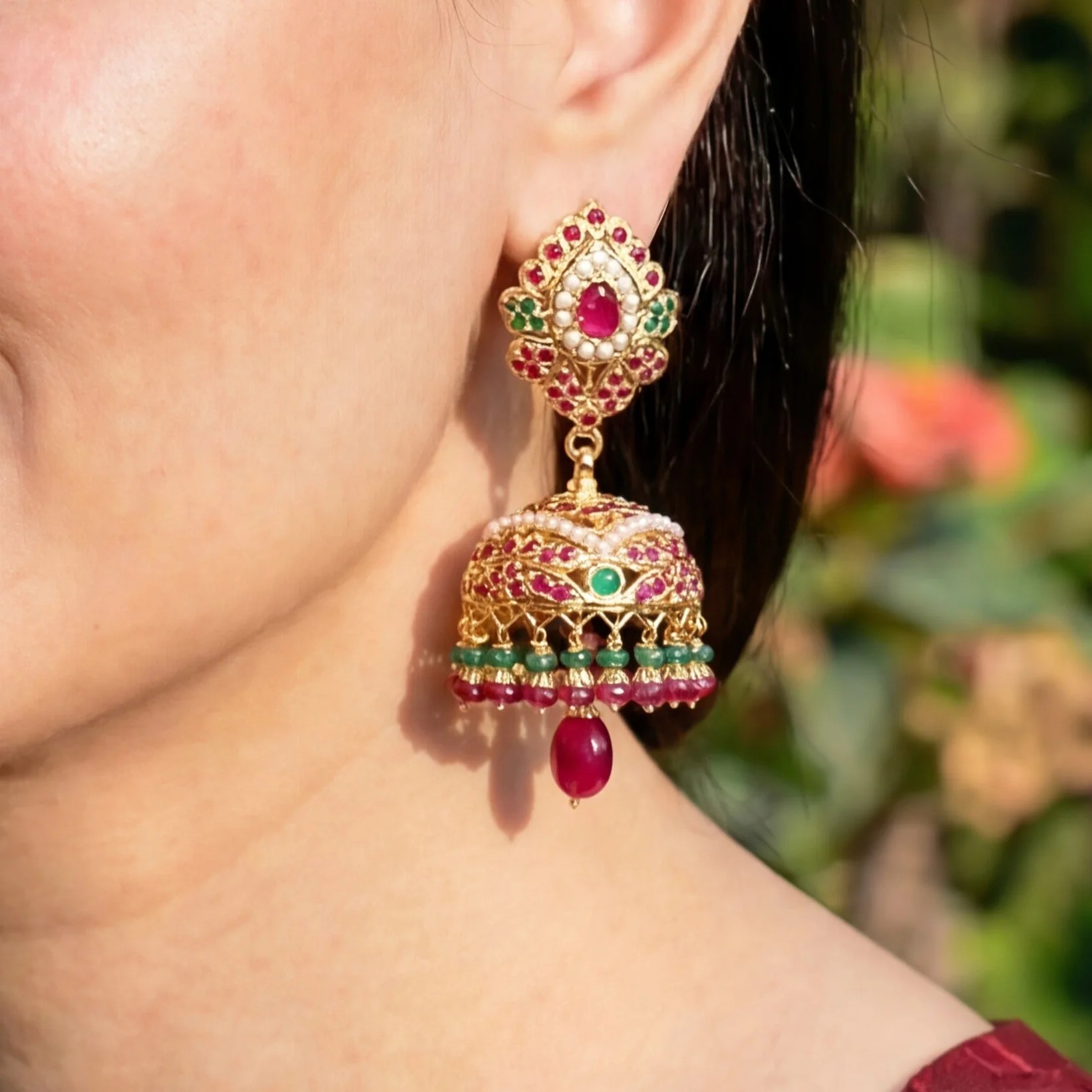 jhumka earrings