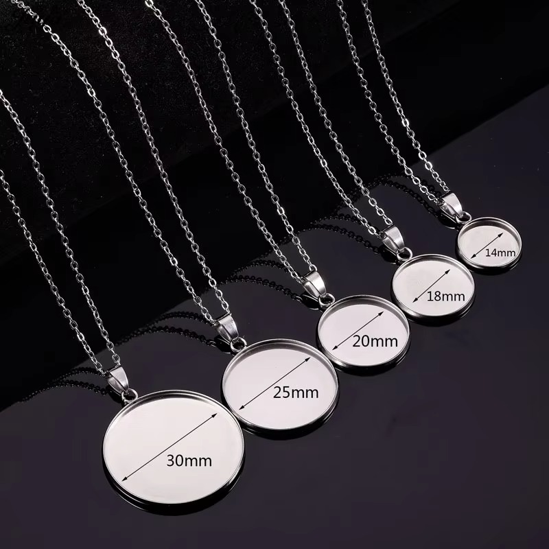 pendant size chart