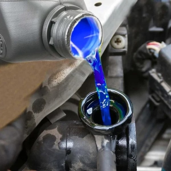 blue coolant