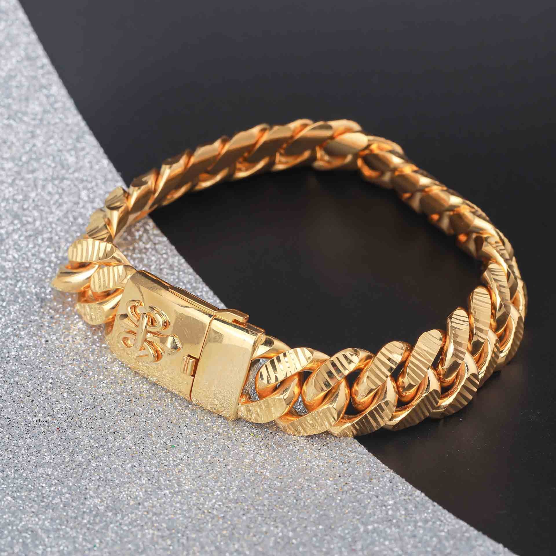 gold bracelets men
