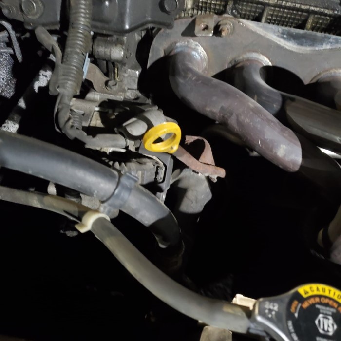 engine oil dipstick