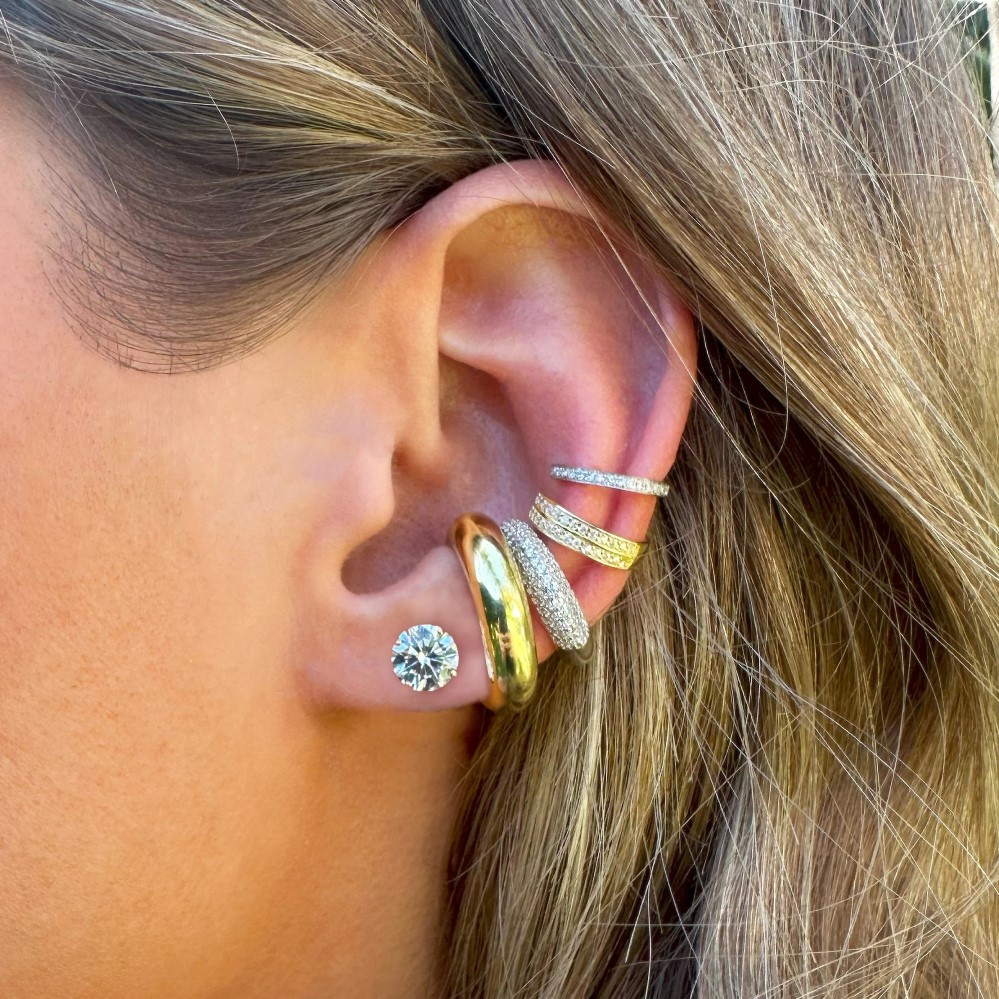 Ear Cuff Earrings in Gold and Silver – Glam for Any Occasion