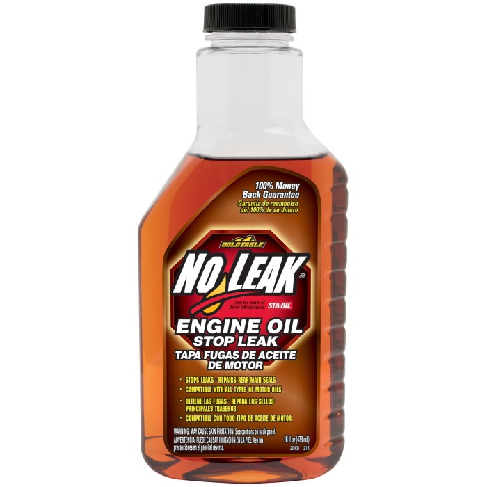 stop leak oil