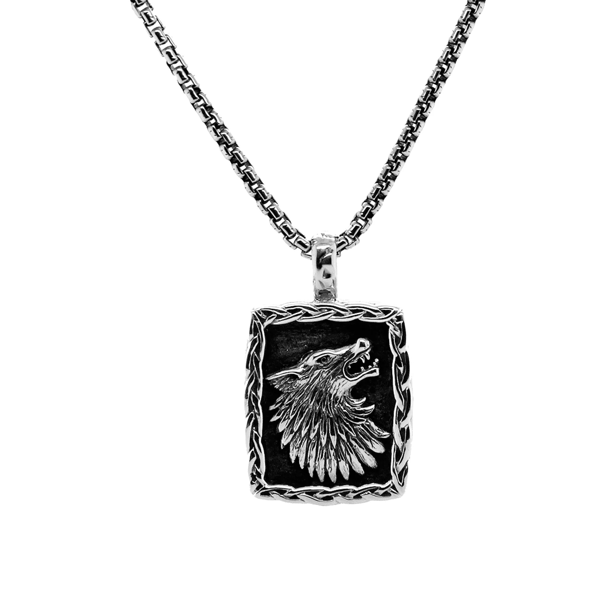 wolf pendant