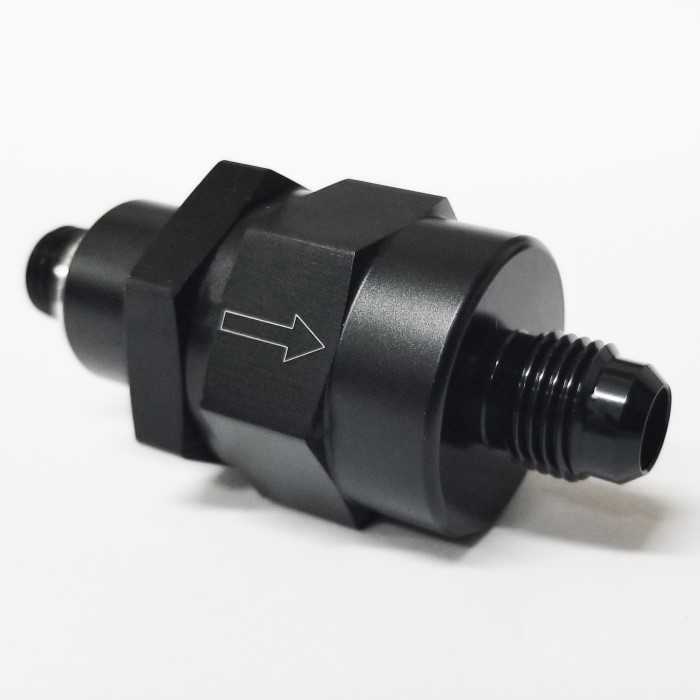 fuel line check valve