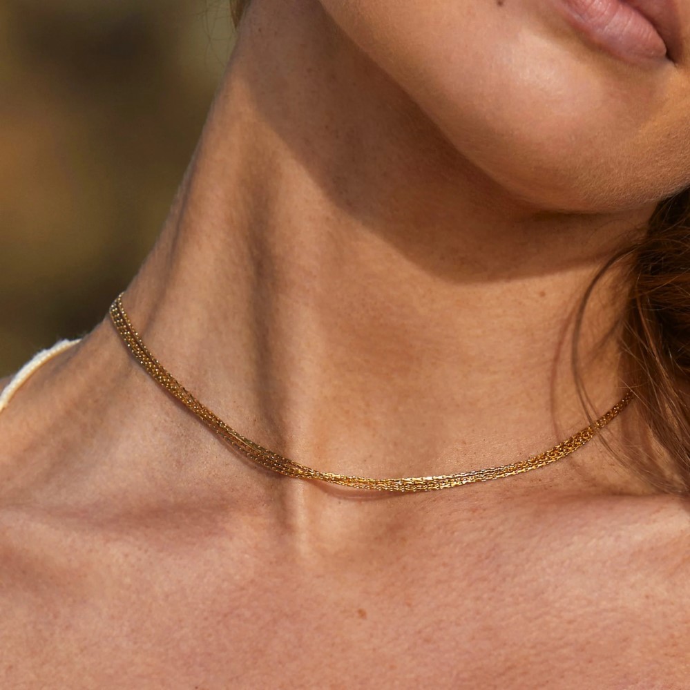 Gold Choker – Sleek, Shiny and Perfectly Proportioned