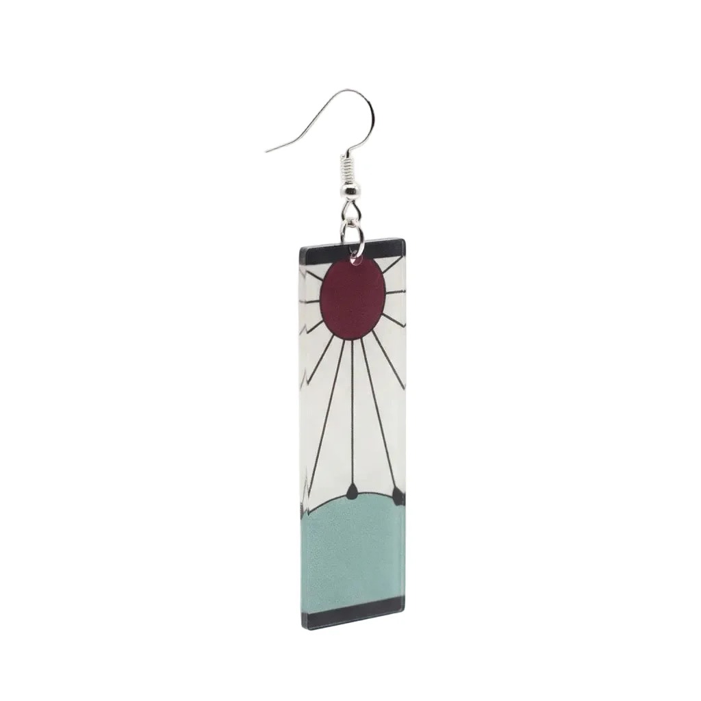 demon slayer earrings