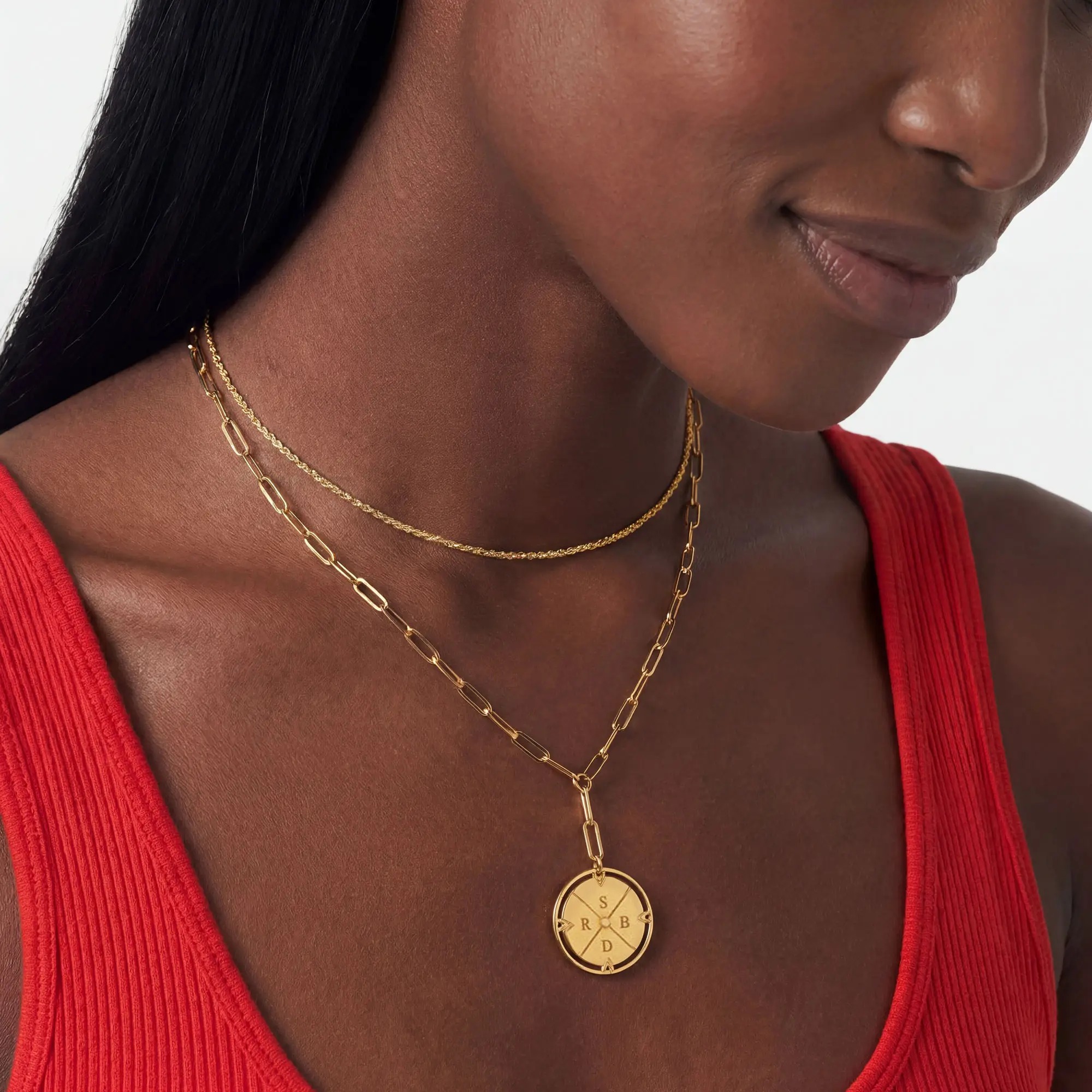 gold plated pendant