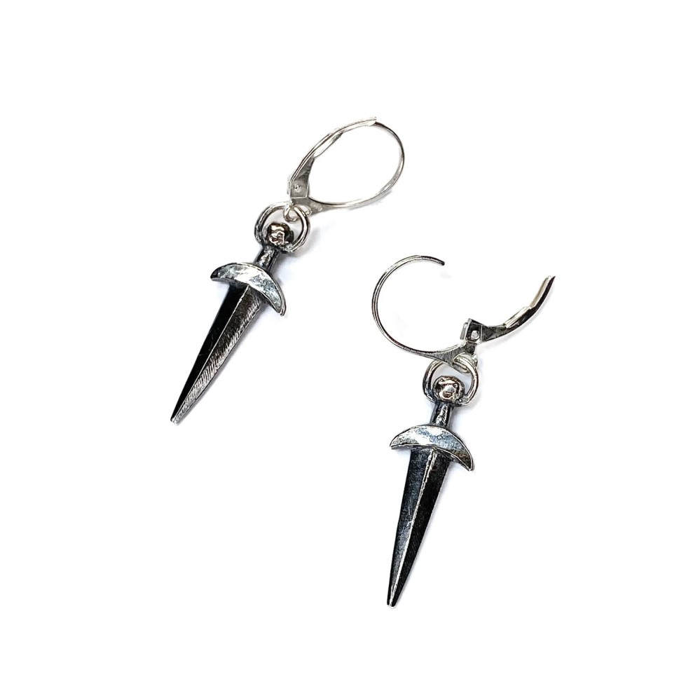 dagger earrings