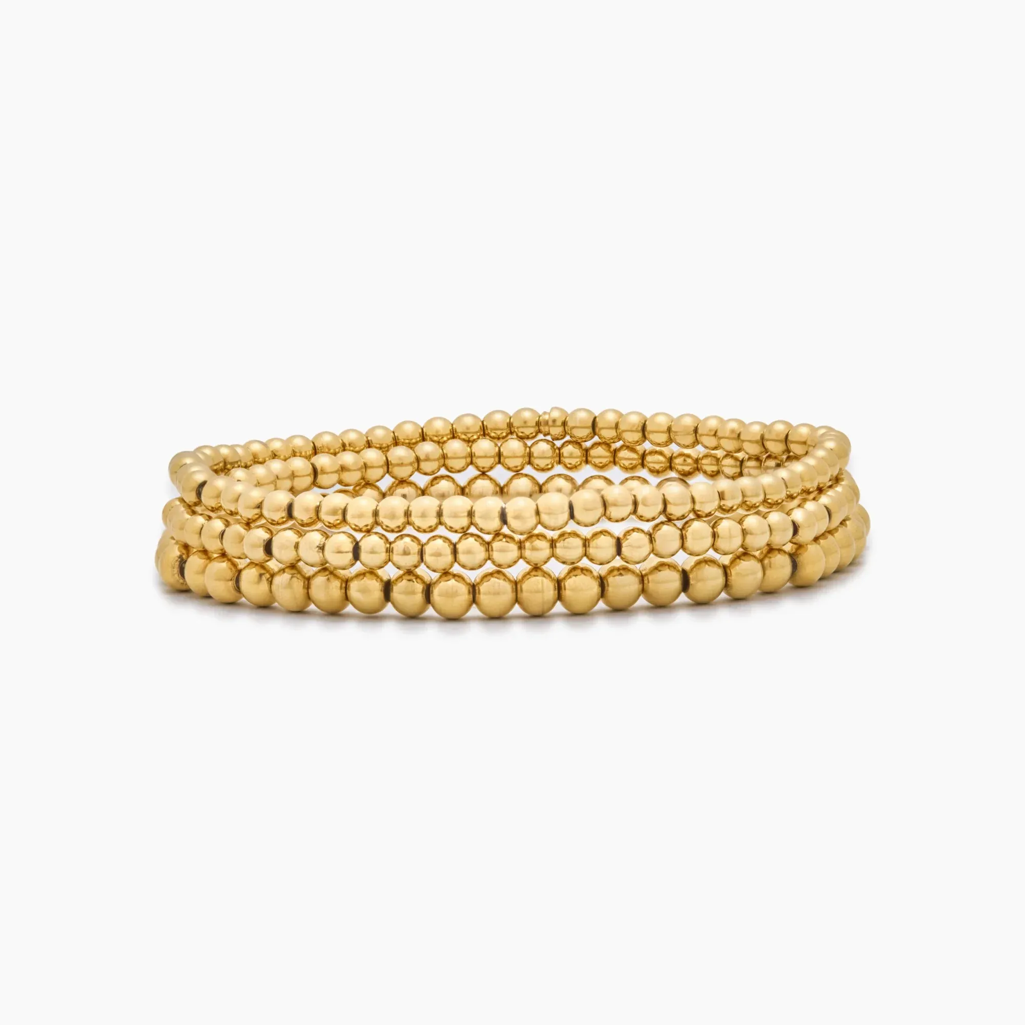 gold stack bracelets