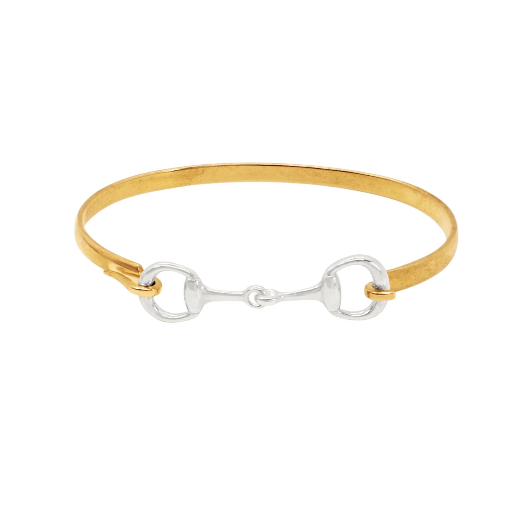 gold and silver bangle