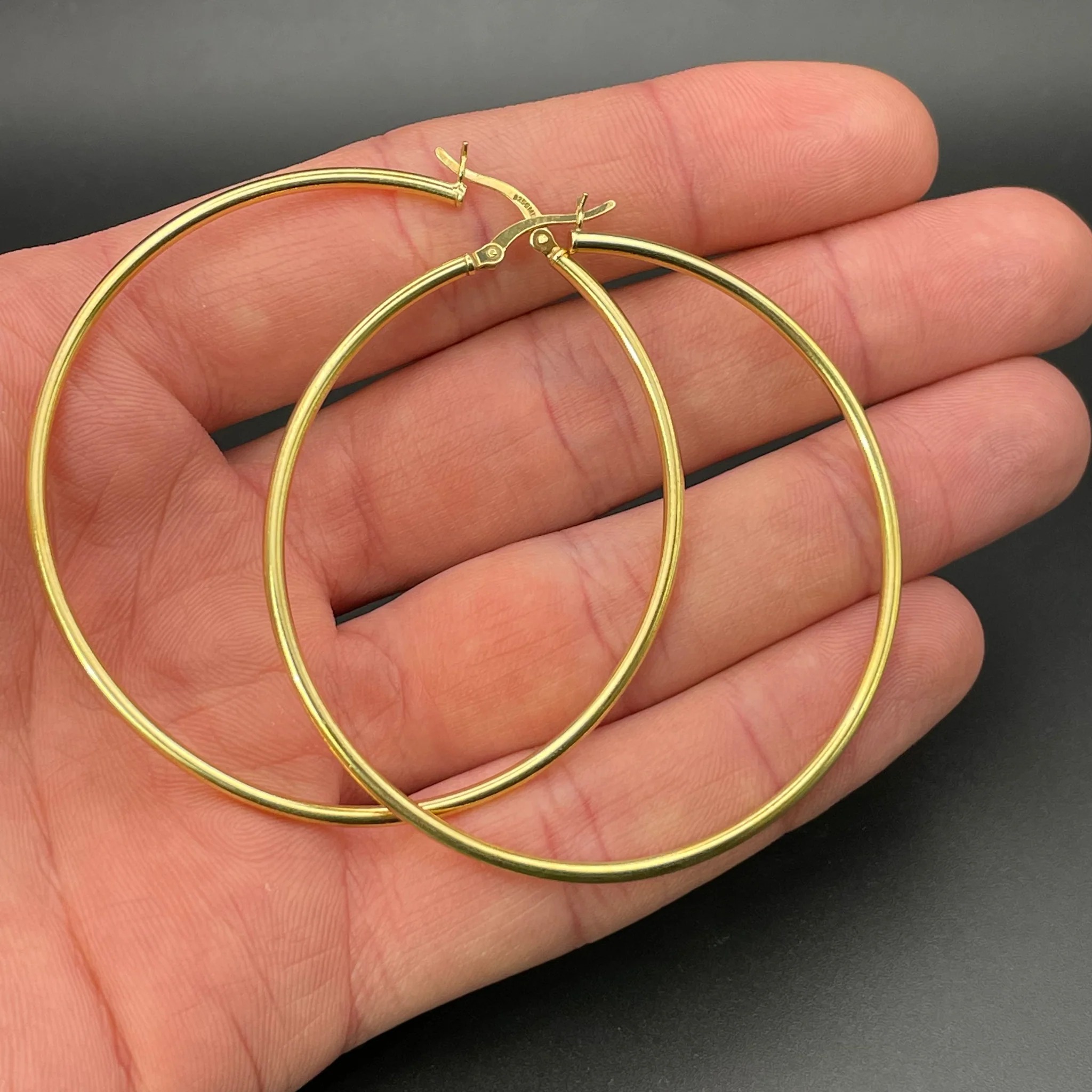 big earrings