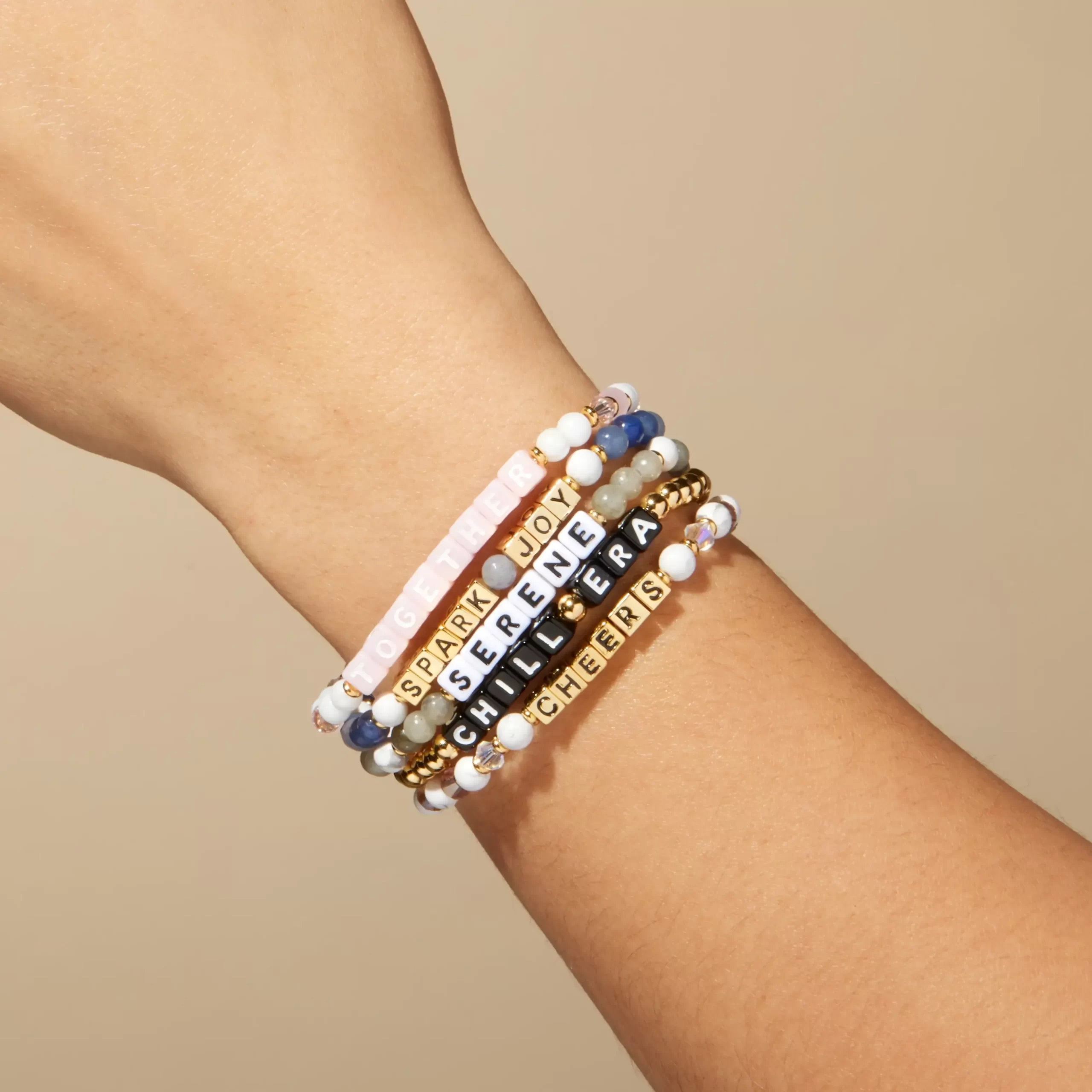 gold stack bracelets